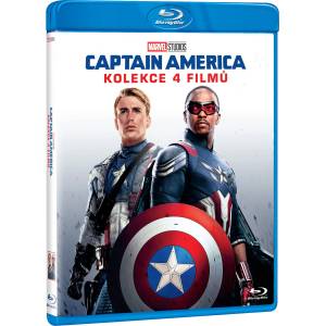 MagicBox Captain America kolekce 1. -4. - 4Blu-ray (082489)