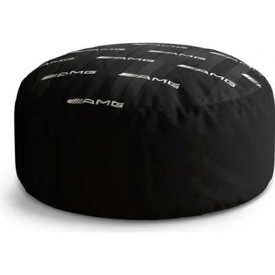 Sablio Taburet Circle AMG vzor: 38x48 cm