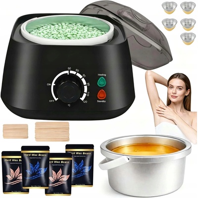 KOTAMU Sada na voskování ohřívač vosk 400 g