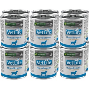 Farmina Vet Life Хипоалергенна храна за кучета с риба и картофи 12x300г