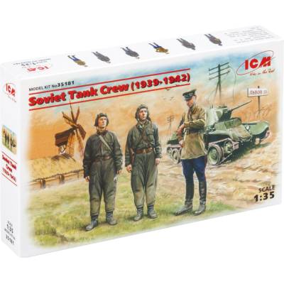 ICM Soviet Tank Crew 1939-1942 1:35