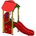 Playfactory КОМБИНИРАНО ДЕТСКО СЪОРЪЖЕНИЕ ps0004-1