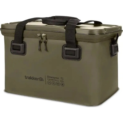 TRAKKER - Vodeodolná taška Downpour T1 Carryall Large Green 40 l