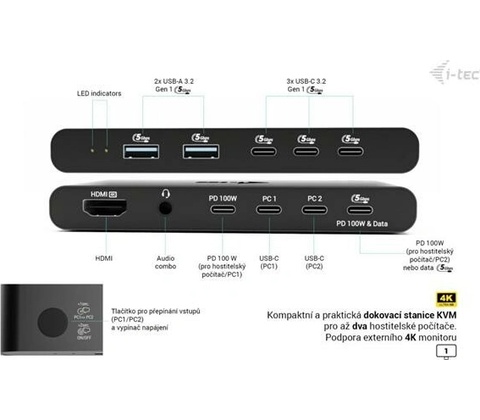 i-tec C31KVMHDMIDOCKPD