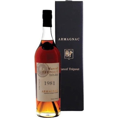 Marcel Trépout Armagnac Vintage 42% 1981 0,7 l (holá láhev)