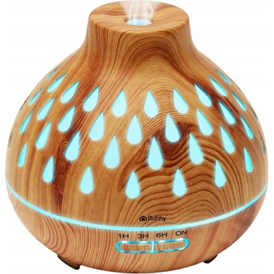 Ruhhy Difuzér Aromatický zvlhčovač Puri 400 ml Aromaterapie LED podsvícení