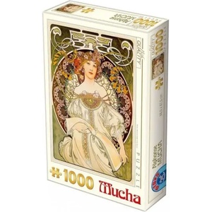 D-Toys - Puzzle Mucha: Reverie - 1 000 piese