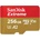 SanDisk Extreme microSDXC 256GB UHS-I/U3/A2/CL10 (SDSQXAV-256G-GN6MA/121587)