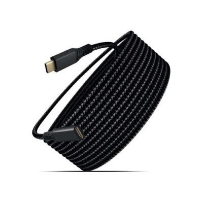 WG 12340 USB-C (M)/USB-C (F), prodlužovací, 2m, černý
