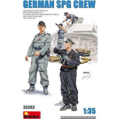 MiniArt German SPG Crew 1:35