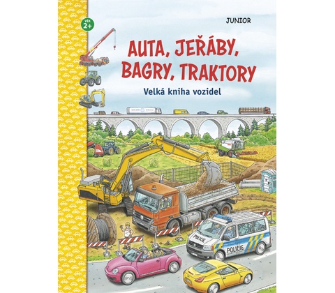 Auta, jeřáby, bagry, traktory