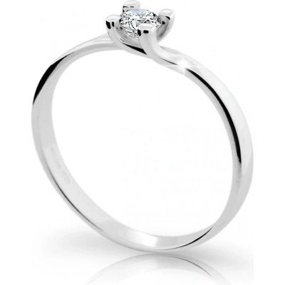 Cutie Jewellery prsten z bílého zlata se zirkonem Z6823 1855 10 X 2
