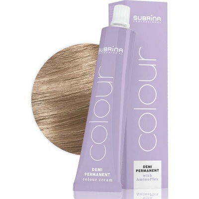 Přeliv na vlasy Subrina Professional Demi Permanent 8/71 light blond hnědo popelavá 60 ml