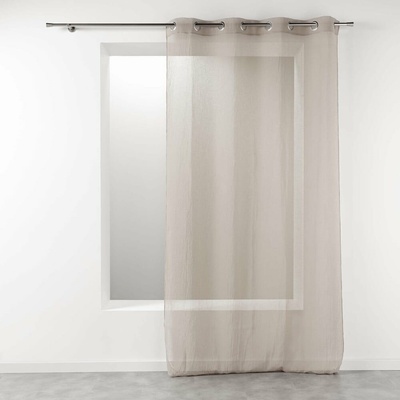 Hnedá záclona 140x280 cm Telma – douceur d'intérieur