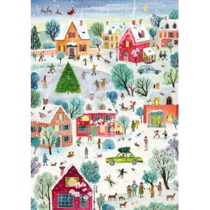 Pieces & Peace - Puzzle The Enchanted Christmas Village - 2 000 piese