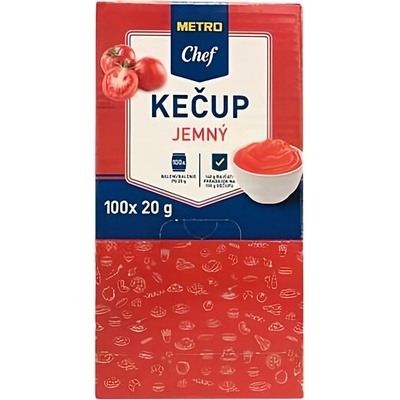 Metro Chef Kečup 100 x 20 g