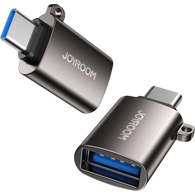 JOYROOM Адаптер Joyroom, USB 3.2 Gen 1 (мъжки) към USB Type C (женски), черен, (S-H151 Black) (S-H151 Black)