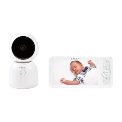 Moni Elektronická chůva Video Baby tor Zen Premium Beaba 2v1 s 360stupňovou rotací 1080 FULL HD s infračerveným nočním viděním