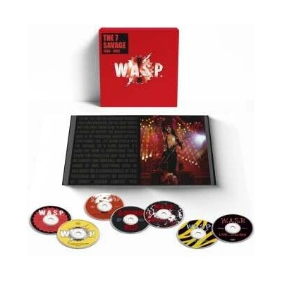 7 W.A.S.P.: The 7 Savage 1984 - 1992 (deluxe Boxset) CD