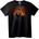 NOONEBRAND Тениска Freddy Krueger Огън - 2XL, Black