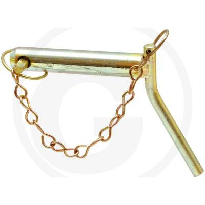 GRANIT Kolík třetího bodu Kat. 3 – délka 191 mm, s řetězem a závlačkou, ⌀32 mm