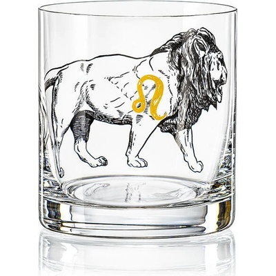 Crystalex Sklenice se znamením zvěrokruhu Lev 280 ml
