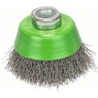 BOSCH Hrncový kartác, nerezavející 65 mm, 0,3 mm, M14