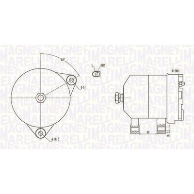 generátor MAGNETI MARELLI 063731913010