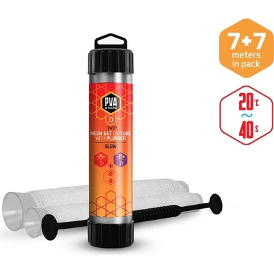 Delphin Punčocha PVA n ́tastic SET 2v1 7+7 m 25 mm + 35 mm pomalu rozpustná