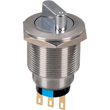 ELMARK ПРЕВКЛЮЧВАТЕЛ 2ПОЗ С КЛЮЧ 22x2 1no+1nc ip65 ЧЕРВЕН (401550)