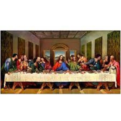 Тайната вечеря 70/50 см
