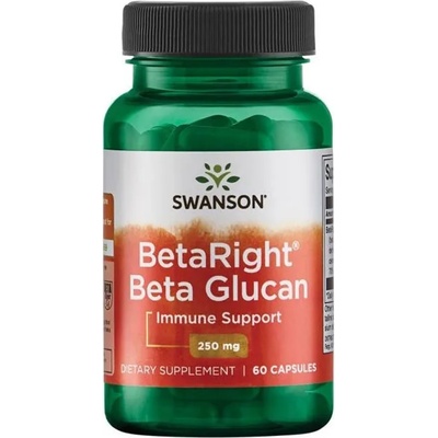 Swanson BetaRight Beta Glucans, 250 mg, 60 капсули, Swanson (SWU187)