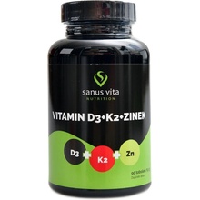 Sanus vita Vitamín D3 + K2 + zinek 90 kapslí