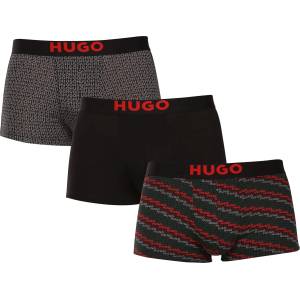 HUGO Комплект три - мъжки боксерки HUGO многоцветни HUGO | Cheren Mnogotsveten | МЪЖЕ | M - zoot - 129,38 лв