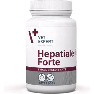 VetExpert Hepatiale Forte за малки породи и котки 40 капсули