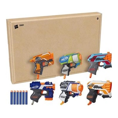 Hasbro Nerf: MicroShots пистолет с гъба - 6 броя