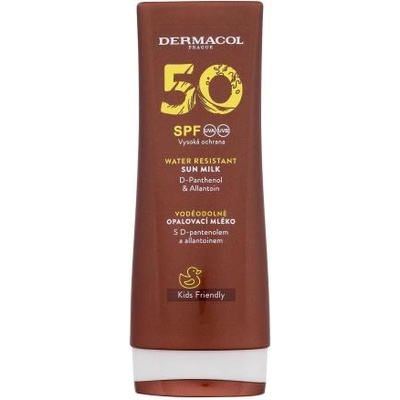 Dermacol Sun Milk SPF50 водоустойчив слънцезащитен лосион 200 ml