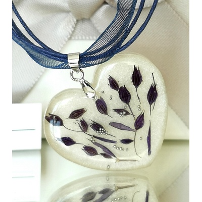 Meganflo Сърце син лимониум