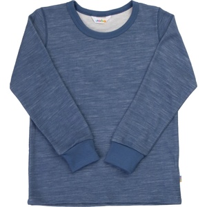 Joha Детски вълнен пуловер Joha Kid's L/S Blouse Merino base layer - Dark Blue - размер 170 (704-6198-0219)