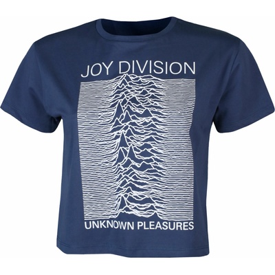 ROCK OFF дамска тениска (топ) Joy Division - Unknown Pleasures - ДЕНИМ - ROCK OFF - JDCT04LD