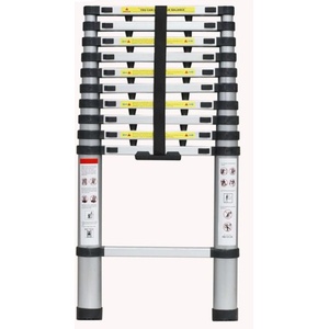  Стълба телескопична, 3.2 м, 150 кг, Al, EN 131-6 (STEP 110H) - tehnomag