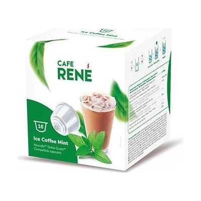 Café René Ice Coffee Mint pro Dolce Gusto kávovary 16 ks