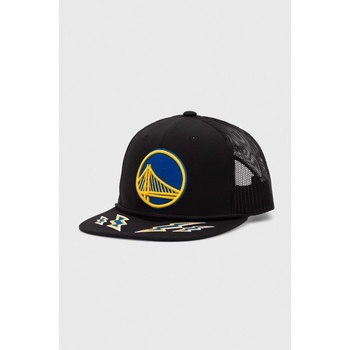 Mitchell&Ness Шапка с козирка Mitchell&Ness NBA GOLDEN STATE WARRIORS в черно с апликация (HHSS7016.GSWYYPPPBLCK)