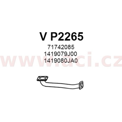 Přední díl výfuku FENNO/IMASAF ACI V P2265