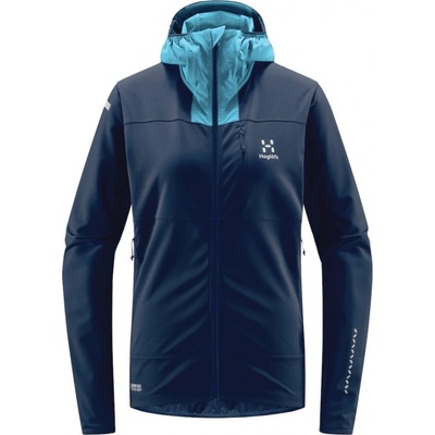 Haglöfs L.I.M Hybrid Softshell Jacket Women Tarn blue Frost blue