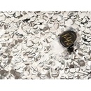 KONFETY push pop strieborné 8 mm