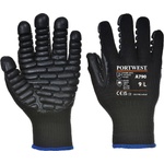 Portwest a790 / Антивибрационни ръкавици xxl (a790bkrxxl)