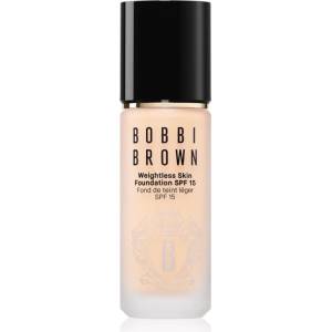 Bobbi Brown Weightless Skin Foundation SPF 15 дълготраен фон дьо тен с хидратиращ ефект цвят Porcelain 30ml
