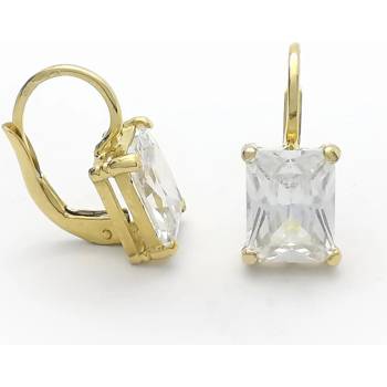 Šperk Holíč zlaté náušnice s kamienkom ZN7