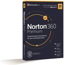 Norton Security 360 Premium 1 licence 10 zařízení 1 rok elektronická distribuce OFF19PRO